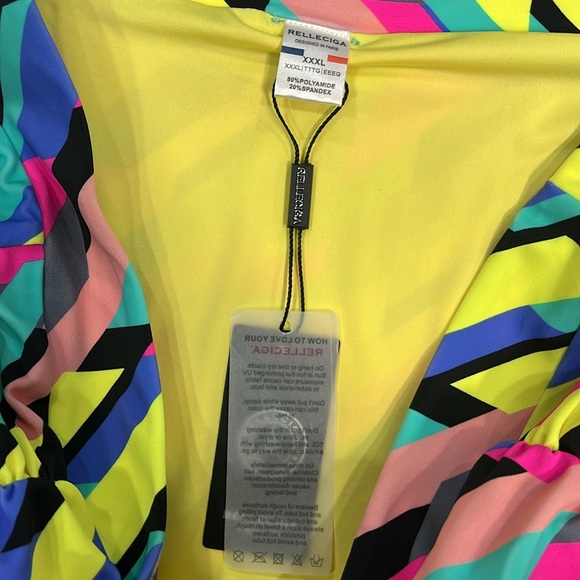 Releciga bikini ๐ bottom bikini ruched bottom new with tags nwt XXXL plus size - Picture 6 of 10